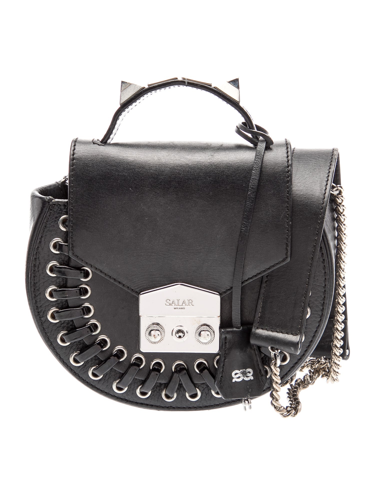 Salar Leather Crossbody Bag