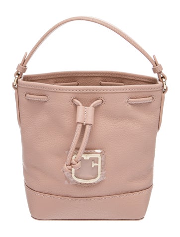 Leather Bucket Bag w/ Tags