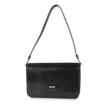 Prada Leather Brushed Leather Small