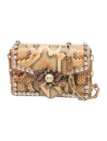 Snakeskin Shoulder Bag