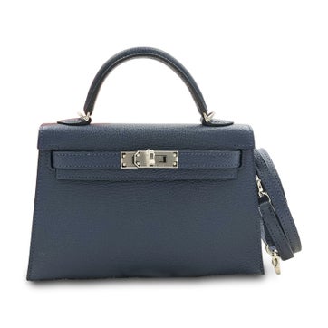 Leather Mini Kelly II Sellier
