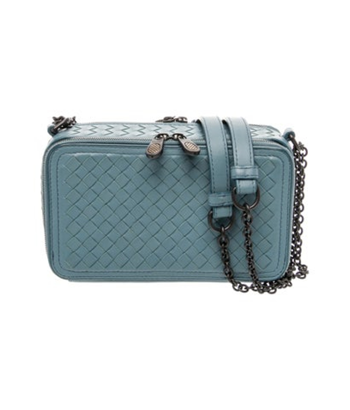 Bottega Veneta Veneta Leather Leather Crossbody Bag