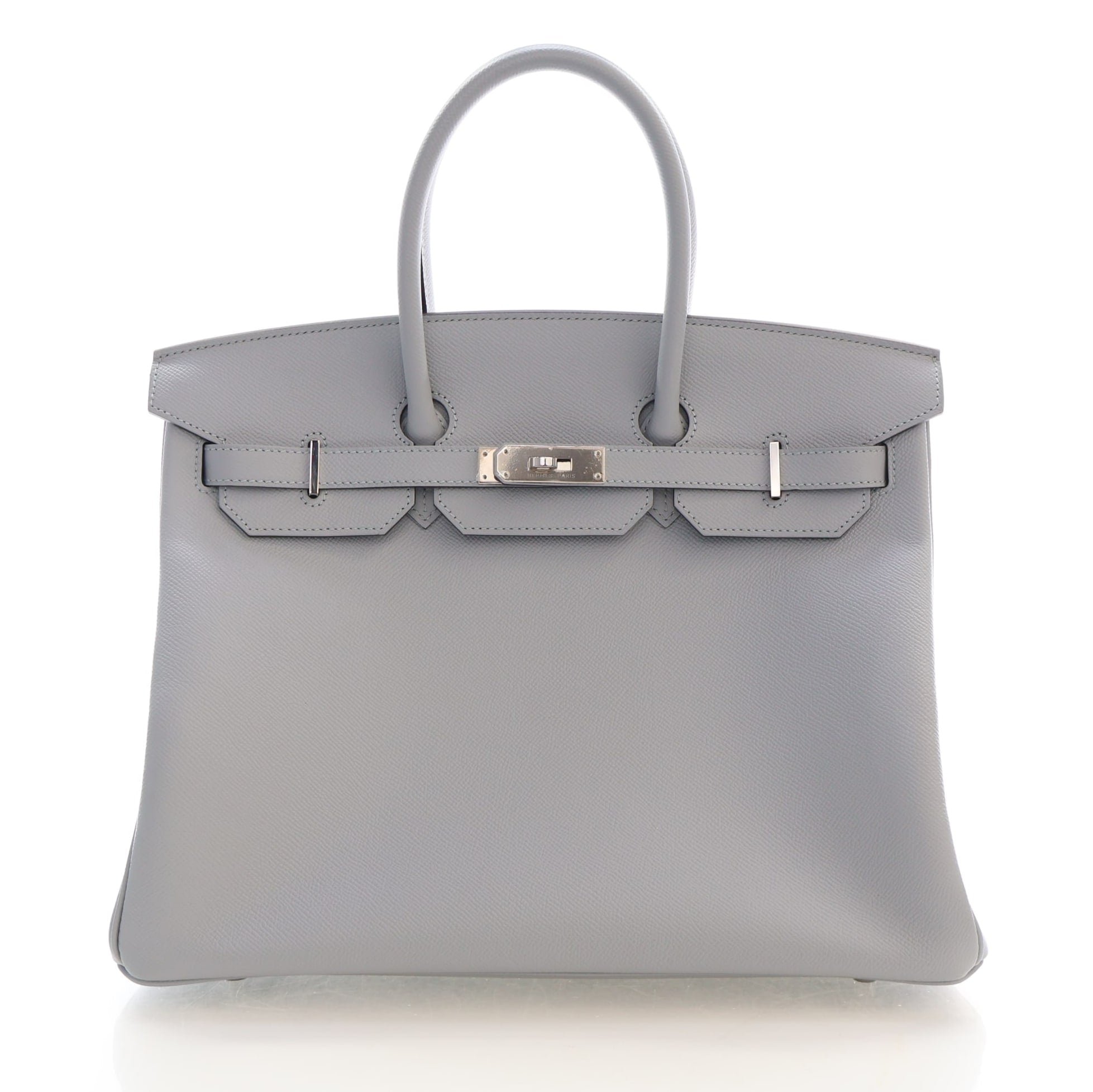 Hermes Hermes Bleu Glacier Epsom Birkin 35