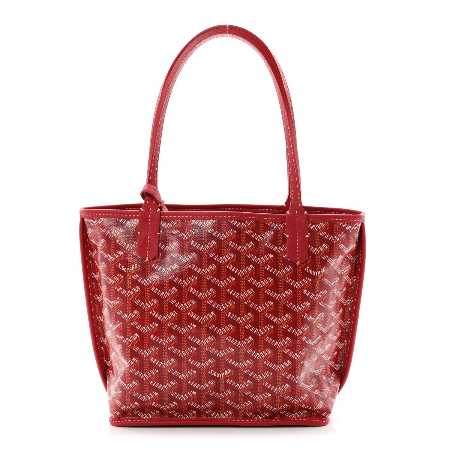 Goyard Goyardine Reversible Mini Anjou Red