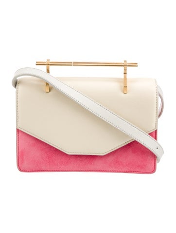 M2Malletier Leather Crossbody Bag