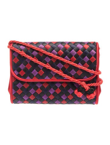 Intrecciato Shoulder Bag Vintage