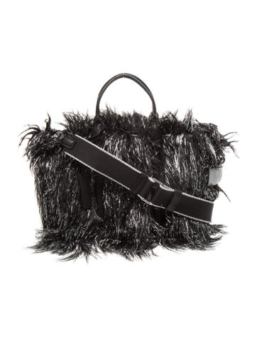 Faux Fur Top Handle Bag w/ Tags