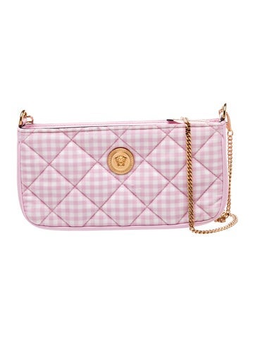 Versace Canvas Clutch
