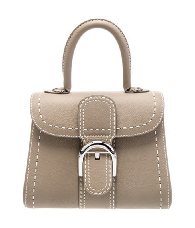 Delvaux Leather Brillant Surpique Mini