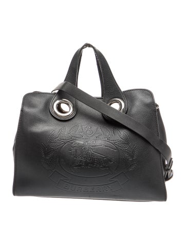 Leather Top Handle Bag