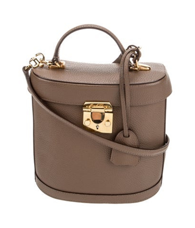Mark Cross Cross Leather Top Handle Bag