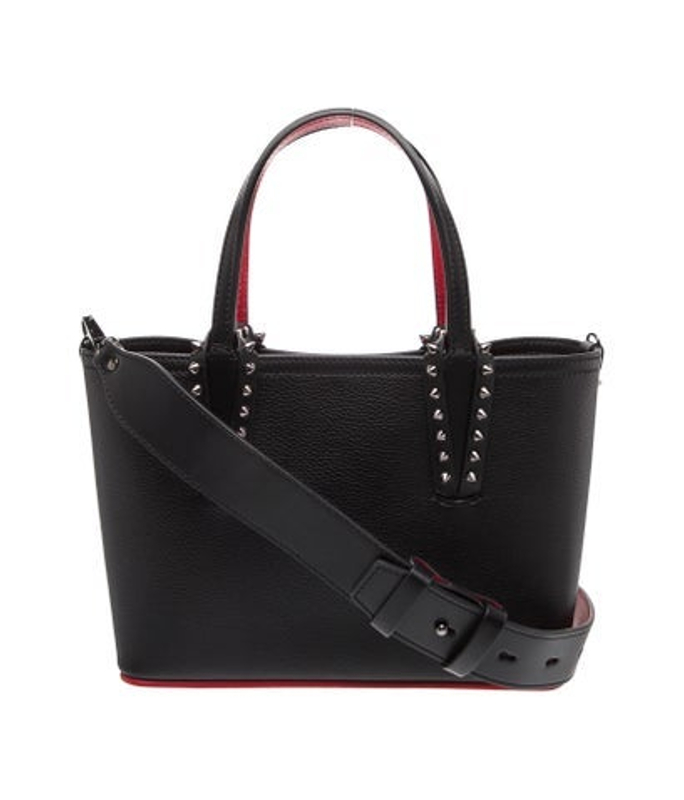 Christian Louboutin Louboutin Leather Mini East West Cabata Tote Black