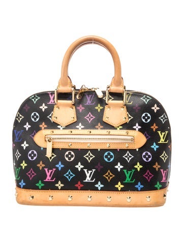 Multicolore Monogram Alma PM