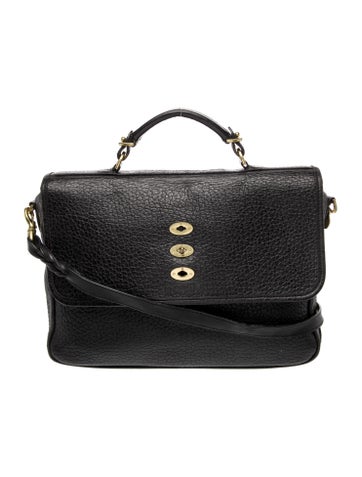 Mulberry Leather Crossbody Bag