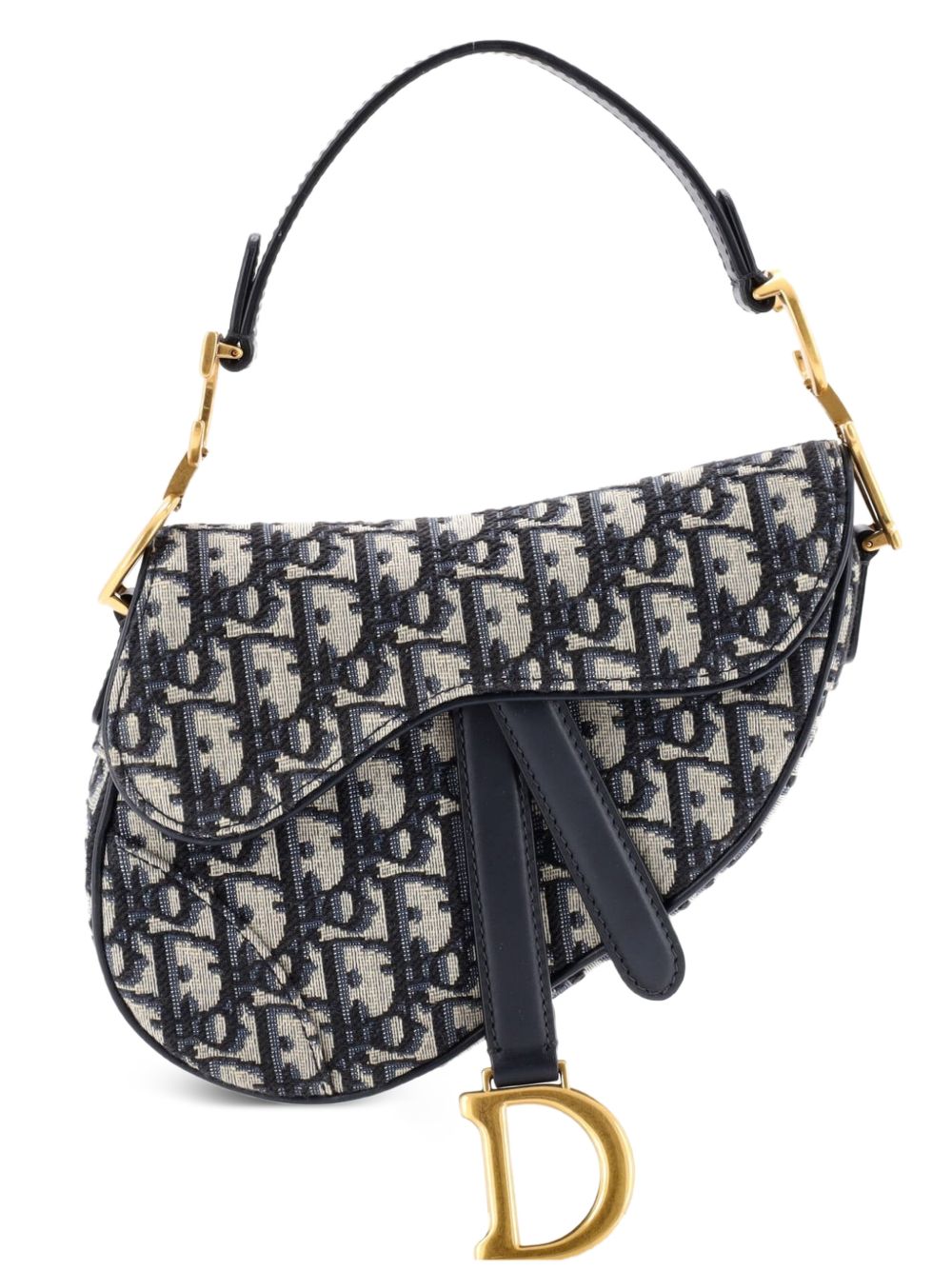 Dior Saddle Handbag Oblique Canvas Mini shoulder bag