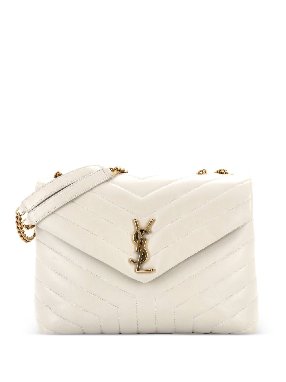 Loulou Matelasse Chevron Leather Medium shoulder bag