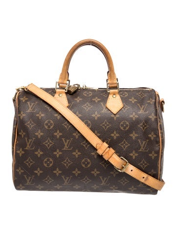 Louis Vuitton Monogram Speedy Bandouliere 30