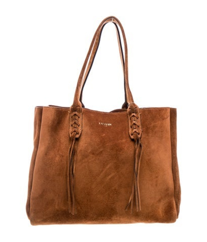 Lanvin Suede Tote