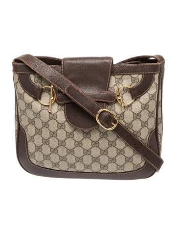 Gucci GG Supreme Shoulder Bag Vintage