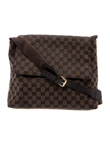 GG Canvas Messenger Bag