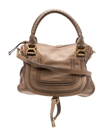 Leather Marcie Shoulder Bag