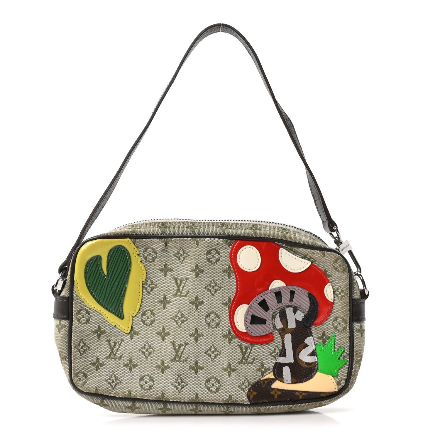 Louis Vuitton Mini Monogram Conte de Fees Mushroom Pochette Kaki