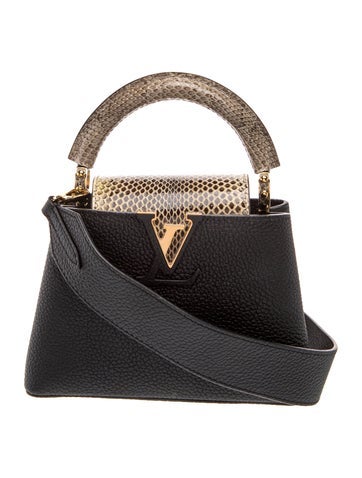 Taurillon Leather Capucines Mini