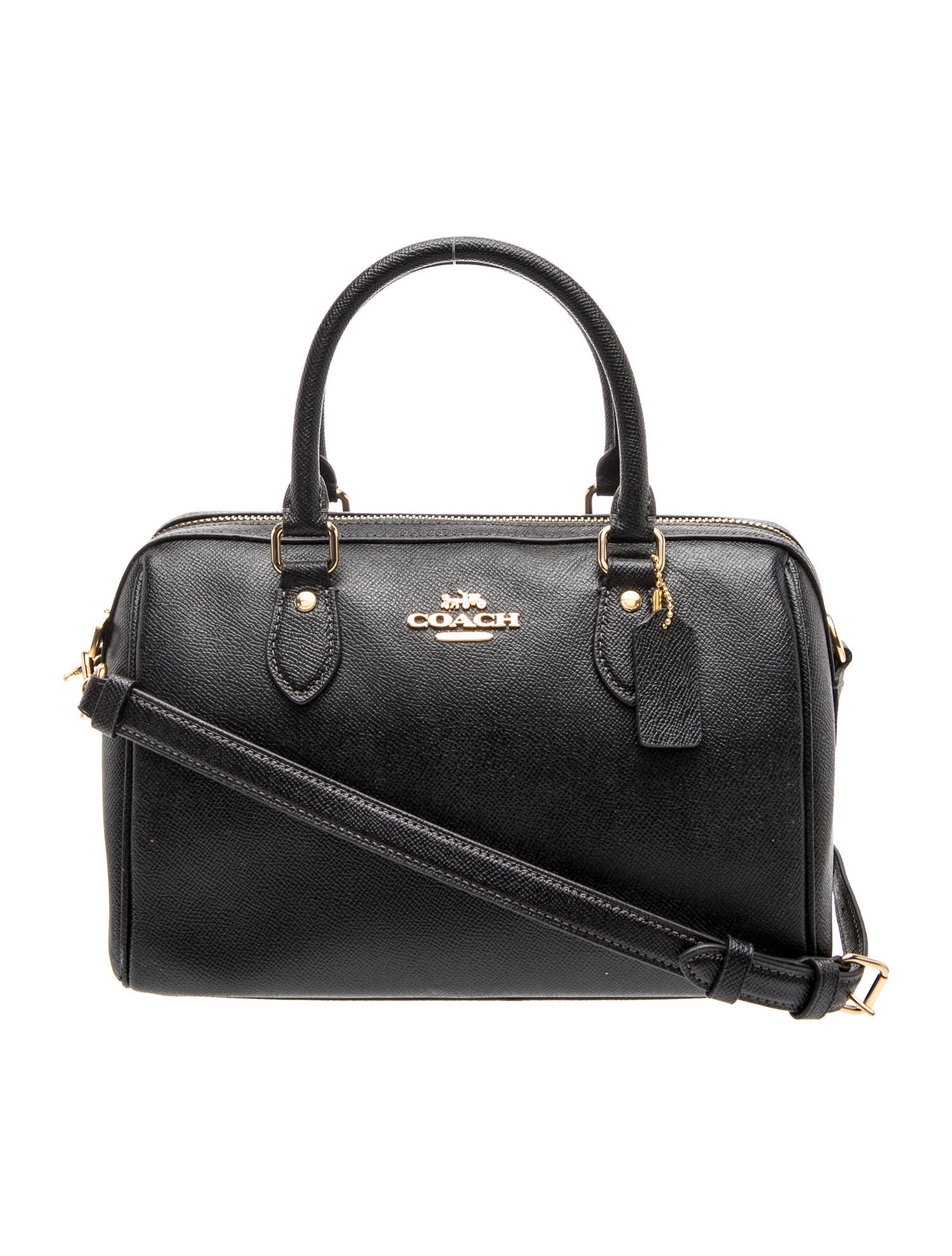 Leather Top Handle Bag