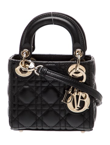 Dior Cannage Lady Dior Micro