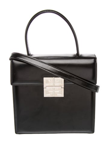Leather Top Handle Bag