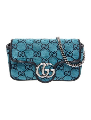 GG Canvas Marmont Super Mini