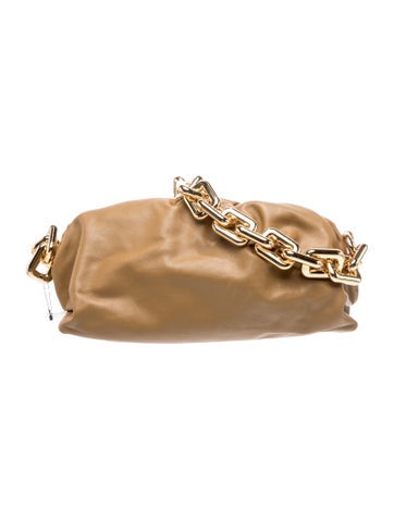 Leather Chain Pouch Medium w/ Tags