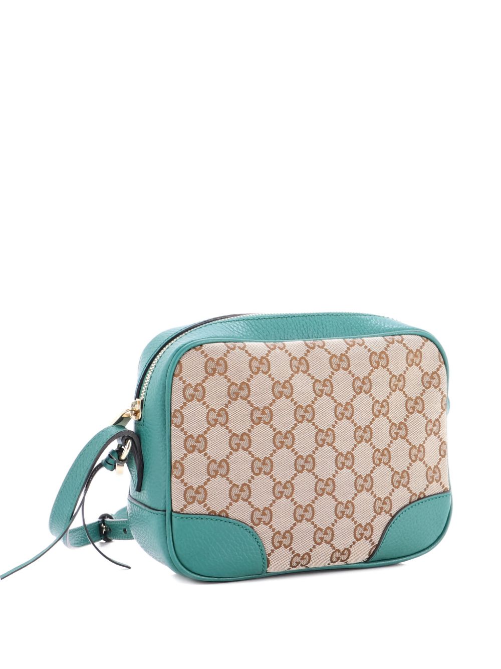 Bree Disco GG Canvas with Leather Mini crossbody bag