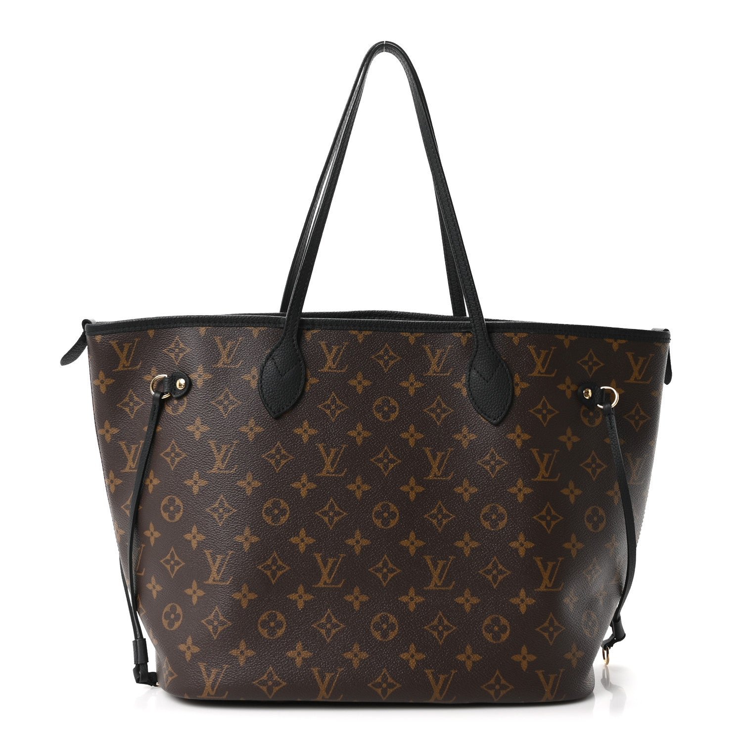Louis Vuitton Monogram Calfskin Neo Neverfull Inside Out MM Black