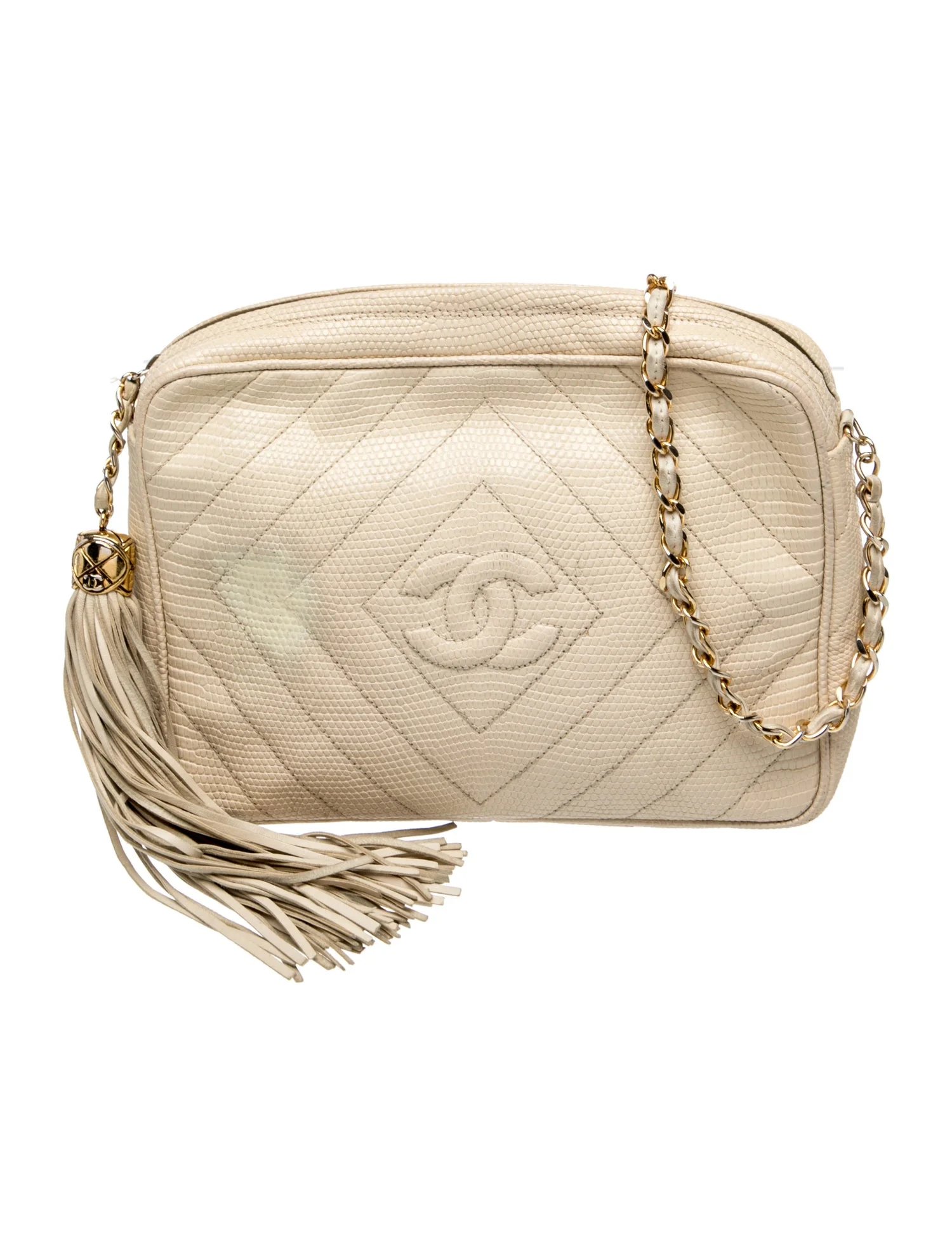 Lizard CC Tassel Camera Bag