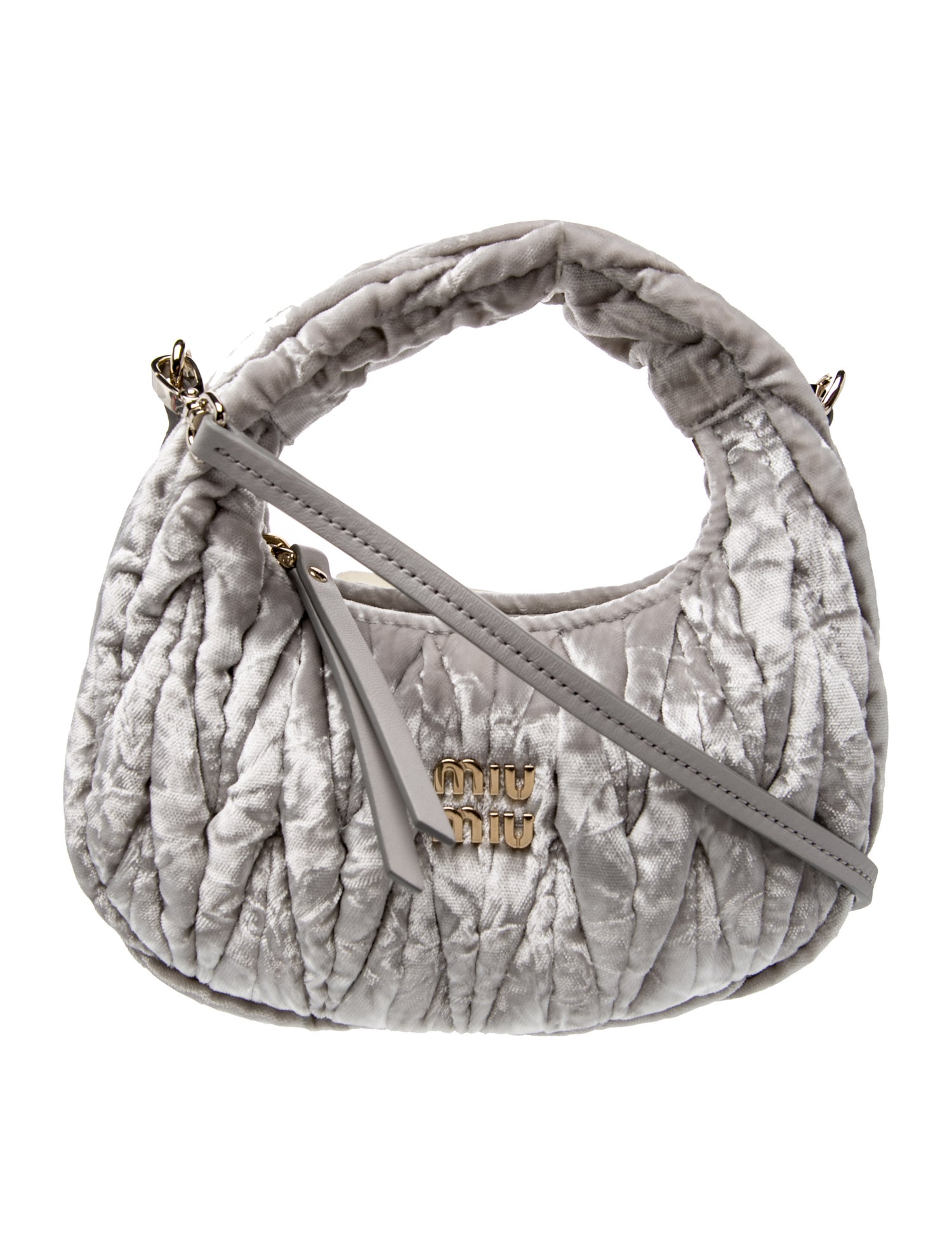 Velvet Top Handle Bag