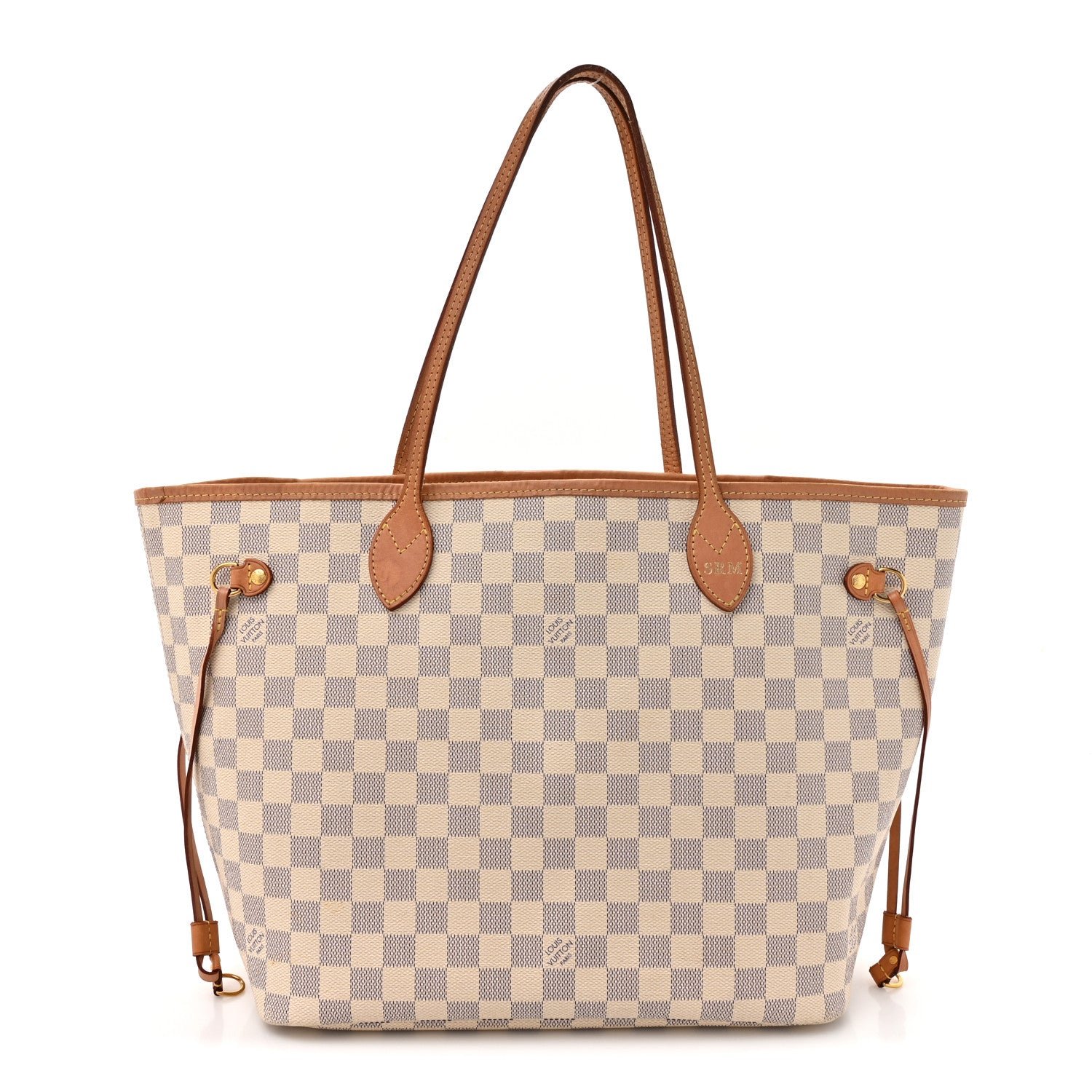 Louis Vuitton Damier Azur Neo Neverfull MM Rose Ballerine