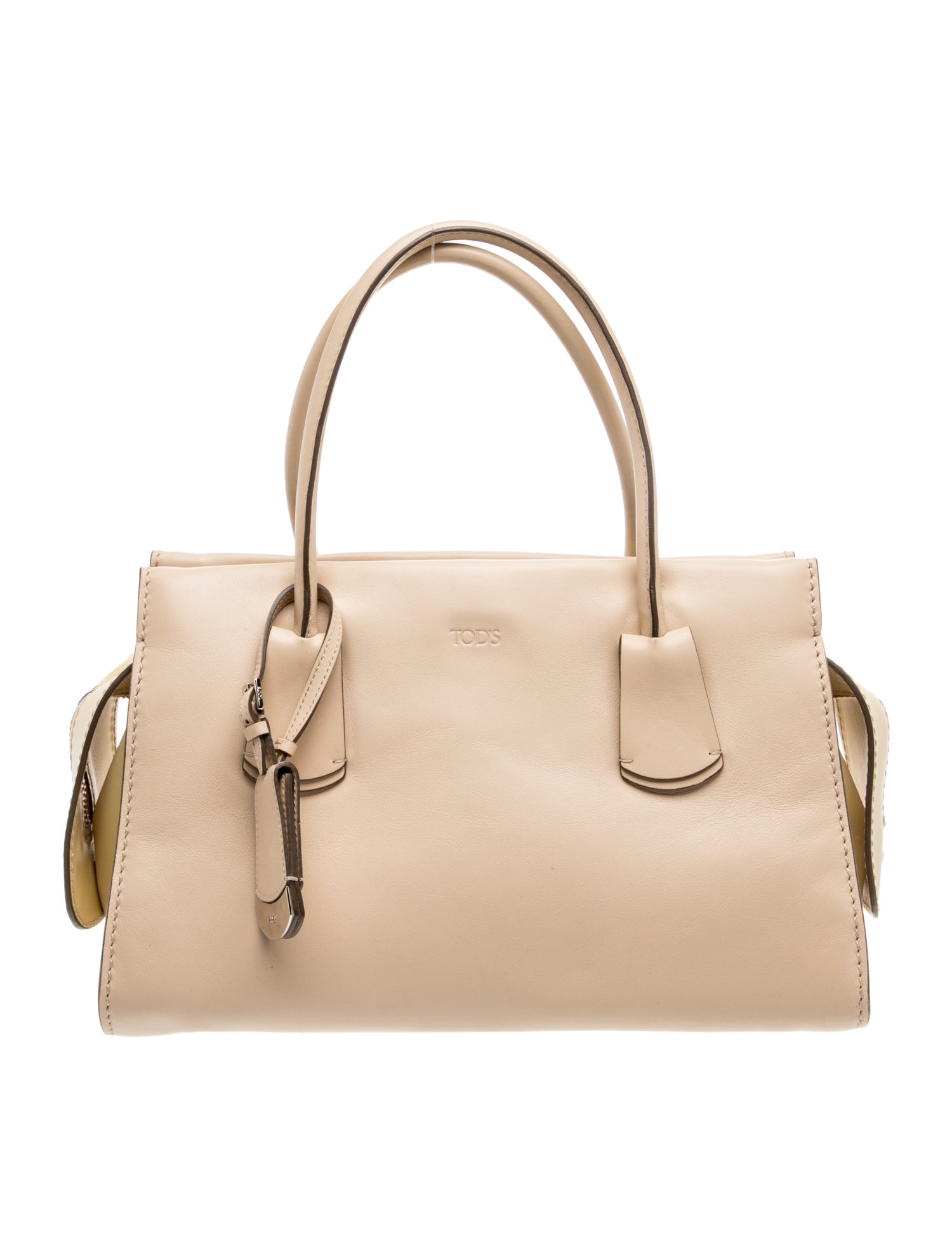 Leather Top Handle Bag