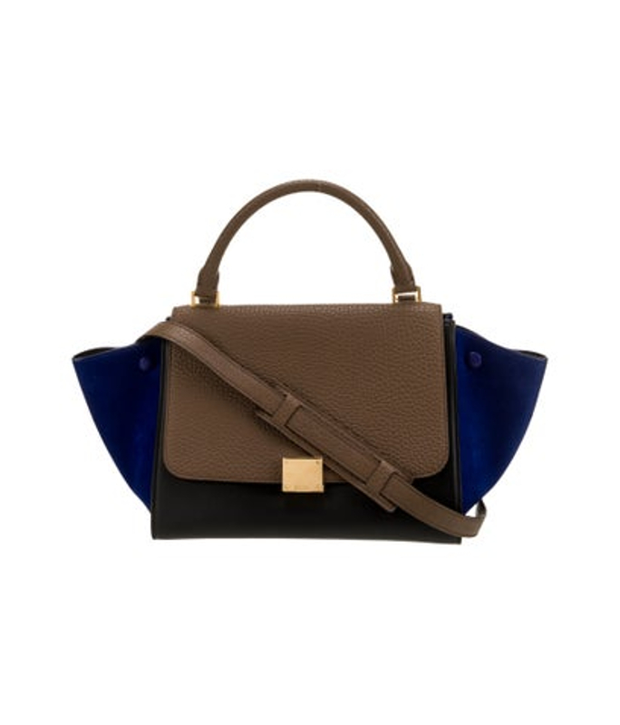 Celine Leather Trapeze Small