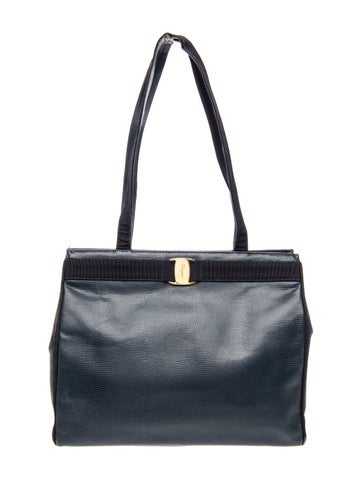 Salvatore Ferragamo Leather Evening Bag