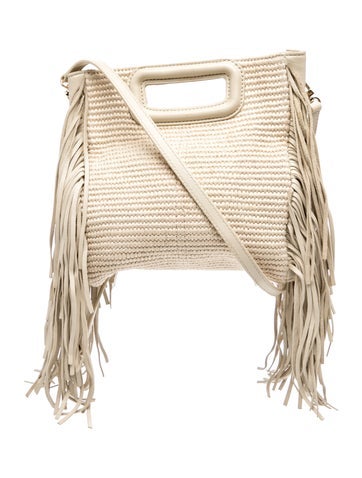Maje Tweed Crossbody Bag