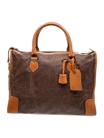 Leather Top Handle Bag