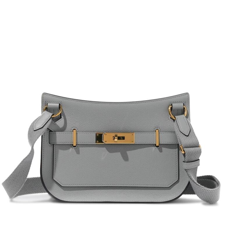 Hermes Bleu Glacier Evercolor Mini Jypsiere Gold Hardware, 2024