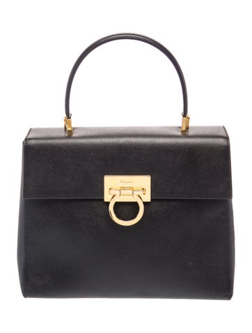 Gancini Top Handle Bag