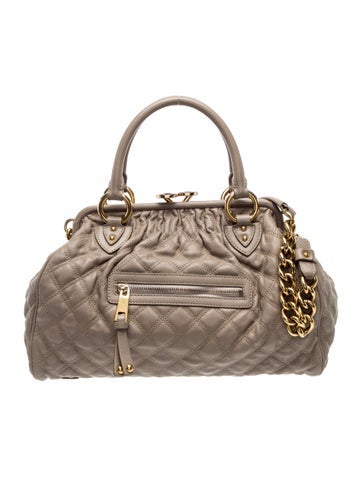 Quilted Top Handle Bag