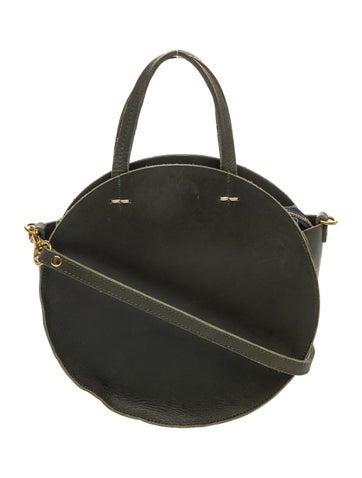 Leather Top Handle Bag