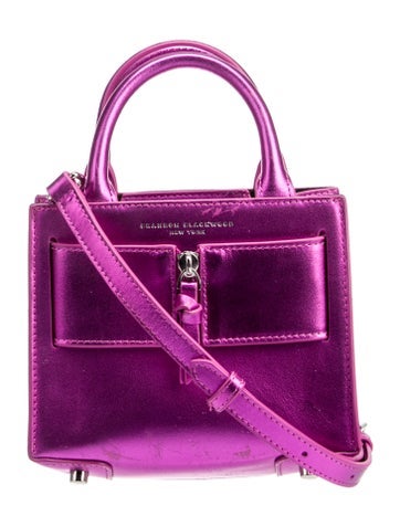 Brandon Blackwood Leather Top Handle Bag