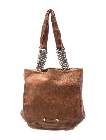 Leather Bucket Bag