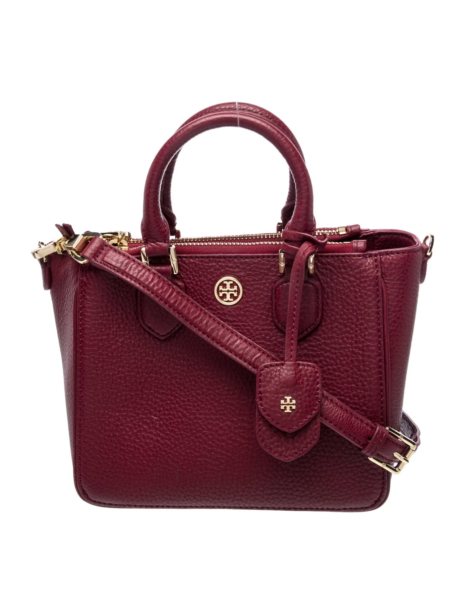 Leather Top Handle Bag