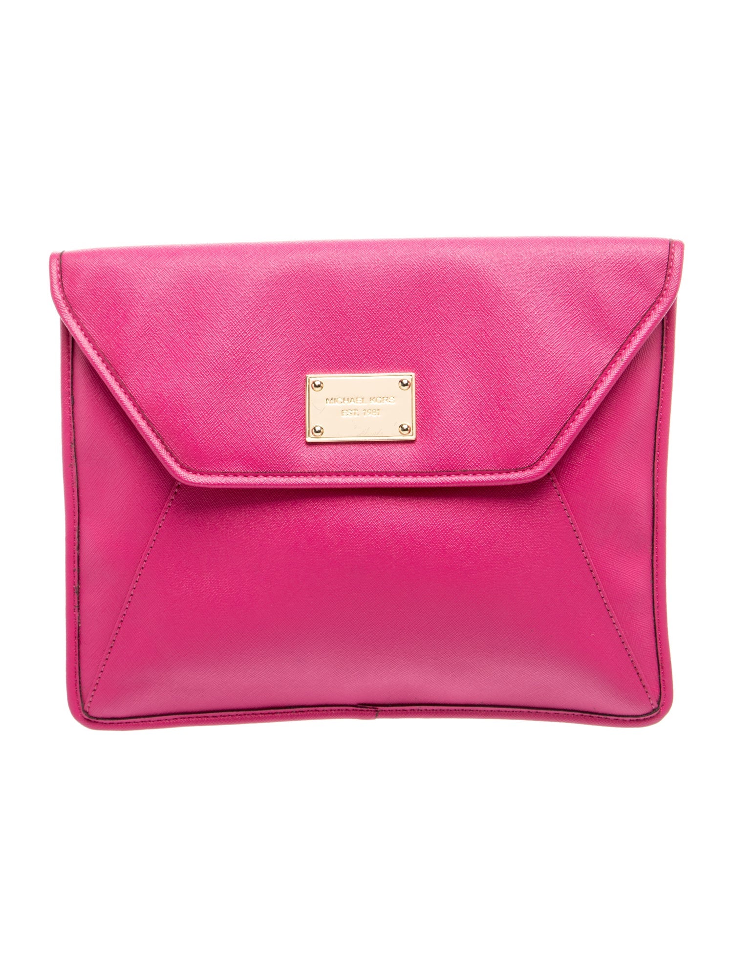 Michael Kors Leather Clutch